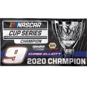 Chase Elliott WinCraft 2020 NASCAR Cup Series Champion 3' x 5' One-Sided Flag